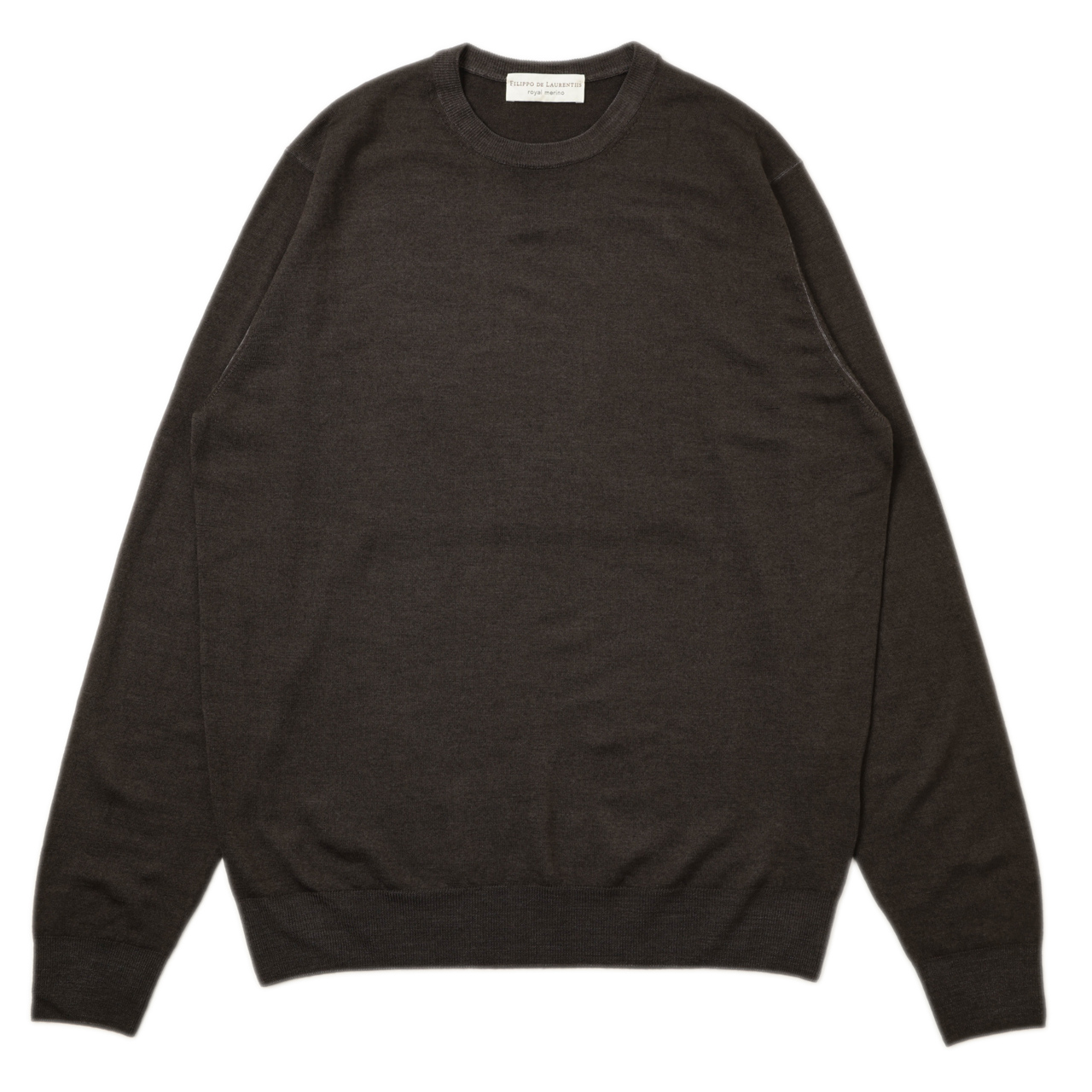 Gran Sasso グランサッソ ニット ハイゲージ クルーネック ウール